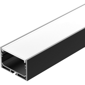 Изображение товара Профиль с экраном SL-LINE-4932-2500 BLACK+OPAL (Arlight, Алюминий) 027988