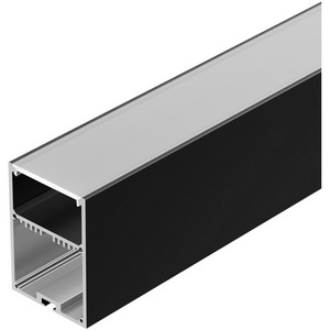 Изображение товара Профиль с экраном SL-LINE-4970-2500 BLACK+OPAL (Arlight, Алюминий) 027989