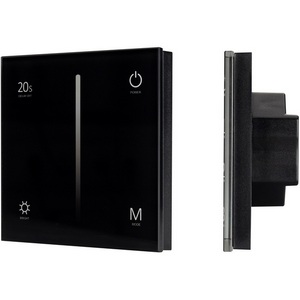 Изображение товара Панель SMART-P35-DIM-IN Black (230V, 0-10V, Sens, 2.4G) (Arlight, IP20 Пластик, 5 лет) 028113