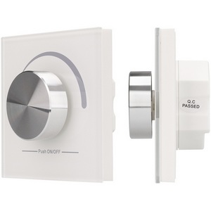 Изображение товара INTELLIGENT Роторная панель DALI-133-ADDR-DIM-IN (BUS, белая) (IARL, -) 028122