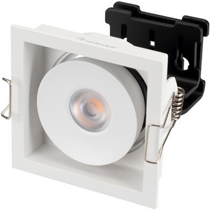 Изображение товара Светильник встраиваемый LED CL-SIMPLE-S80x80-9W Day4000 (WH, 45 deg) (Arlight, IP20 Металл, 3 года) 028148