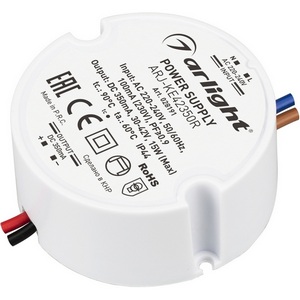 Изображение товара Блок питания 220V ARJ-KE42350R (15W, 350mA, PFC) (Arlight, IP44 Пластик) 028191