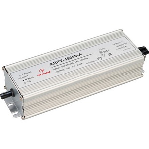 Изображение товара Блок питания ARPV-48300-A (48V, 6.25A, 300W) (Arlight, IP67 Металл) 028198(1)