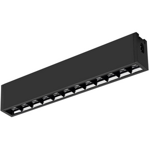 Изображение товара Линейный настенно-потолочный светильник LED CLIP-38-LASER-S330-12W Day4000 (BK, 36 deg, 24V) (Arlight, IP40 Металл, 3 года) 029007