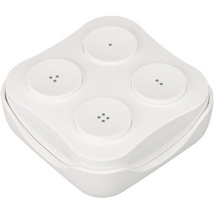 Изображение товара INTELLIGENT Панель TUYA-228-4-RF-WH-SUF (kinetic, 433MHz) (IARL, IP20 Пластик, 3 года) 029698