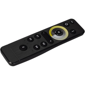 Изображение товара Пульт ARL-SIRIUS-DIM/MIX Black (4 зоны, 2.4G) (Arlight, IP20 Пластик, 3 года) 029926