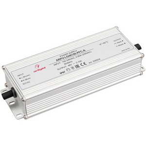 Изображение товара Блок питания ARPV-LG48150-PFC-A (48V, 3.15A, 150W) (Arlight, IP67 Металл) 030034