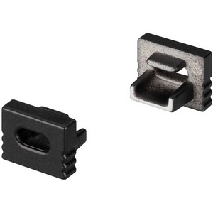 Изображение товара Заглушка SL-MINI-8-H6 BLACK с отверстием (Arlight, Пластик) 030527