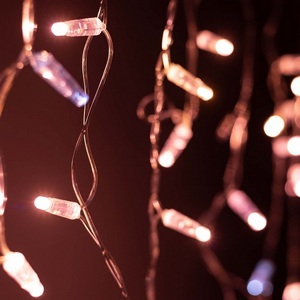 Изображение товара Светодиодная гирлянда ARD-EDGE-CLASSIC-2400x600-CLEAR-88LED-FLASH Rose Gold (230V, 6W) (Ardecoled, IP65) 031189