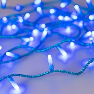 Изображение товара Светодиодная гирлянда ARD-STRING-CLASSIC-10000-BLUE-100LED-MILK-STD Blue (230V, 7W) (Ardecoled, IP65) 031198