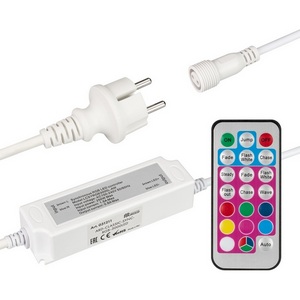 Изображение товара Контроллер ARD-CLASSIC-SYNC-RGB-3000LED White (230V, 250W, RF ПДУ) (Ardecoled, Закрытый) 031211