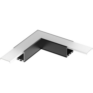 Изображение товара Угол PLS-LOCK-H25-L90 BLACK (с экраном MAT-L) (Arlight, Металл) 031268