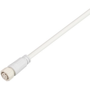 Изображение товара Коннектор питания ARL-МУНLIGHT-SPI/DMX-CON-POWER-FEMALE-WH (Arlight, IP67 Пластик, 3 года) 031468