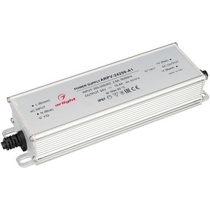 Изображение товара Блок питания ARPV-24250-A1 (24V, 10.4A, 250W) (Arlight, IP67 Металл) 031514