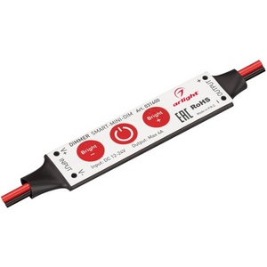 Изображение товара Диммер SMART-MINI-DIM (12-24V, 1x4A) (Arlight, IP20 Пластик, 5 лет) 031600