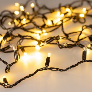 Изображение товара Светодиодная гирлянда ARD-STRING-CLASSIC-1000-BLACK-100LED-PULSE Warm (230V, 7W) (Ardecoled, IP65) 031649