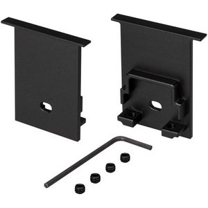 Изображение товара Заглушка SL-COMFORT-3551-F BLACK c отверстием (Arlight, Металл) 031786