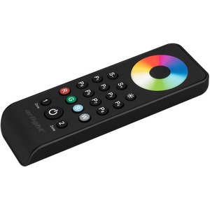 Изображение товара Пульт SMART-R43-RGBW Black (2 зоны, 2.4G) (Arlight, IP20 Пластик, 5 лет) 031938