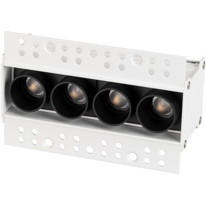 Изображение товара Светильник линейный встраиваемый LED MS-ORIENT-BUILT-TRIMLESS-TC-S38x127-10W Day4000 (WH-BK, 30 deg, 230V) (Arlight, IP20 Металл, 5 лет) 032224