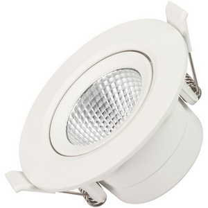 Изображение товара Точечный светильник встраиваемый светодиодный ip20 LED LTD-POLAR-TURN-R90-7W Warm3000 (WH, 36 deg, 230V) (Arlight, IP20 Пластик, 3 года) 032310