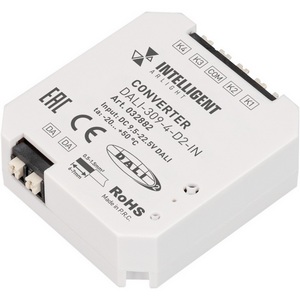 Изображение товара INTELLIGENT Конвертер DALI-309-4-D2-IN (DALI-BUS, Free purpose) (IARL, Пластик) 032882