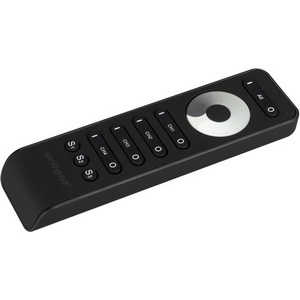 Изображение товара Пульт SMART-R33-DIM Black (4 канала, 2.4G) (Arlight, IP20 Пластик, 5 лет) 032941