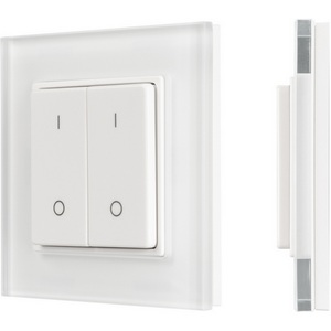 Изображение товара Панель SMART-P47-DIM-G-SUF (3V, 2 зоны, Knob, 2.4G) (Arlight, Пластик) 032984