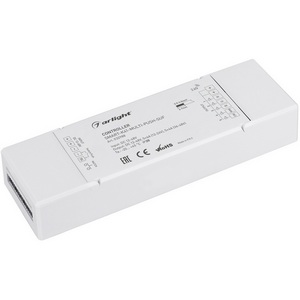 Изображение товара Контроллер SMART-K41-MULTI-PUSH-SUF (12-48V, 5x6A, RGB-MIX, 2.4G) (Arlight, IP20 Пластик, 5 лет) 032988