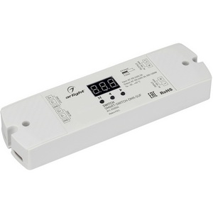 Изображение товара Выключатель SMART-SWITCH-DMX-SUF (230V, 5A) (Arlight, IP20 Пластик, 3 года) 033004