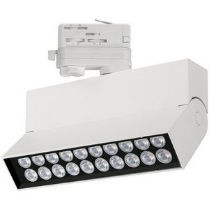 Изображение товара Трековый светильник трехфазный светодиодный 220V LGD-LOFT-TRACK-4TR-S170-10W White6000 (WH, 24 deg, DALI) (Arlight, IP20 Металл) 033115