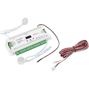 Изображение товара Контроллер лестничный SMART-STEP-32-2S-SUF (5-24V, 32x1A, SPI) (Arlight, IP20 Пластик, 5 лет) 033122