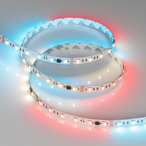Изображение товара Светодиодная лента DMX-B60-10mm 24V RGBW-PX6 (18 W/m, IP20, 5060, 5m) (Arlight, бегущий огонь) 033449
