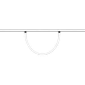 Изображение товара Трековый светильник магнитный светодиодный MAG-FLEX-TUBE-ELASTIC-L1000-14W Day4000 (BK, 360 deg, 48V) (Arlight, IP20 Металл) 034048