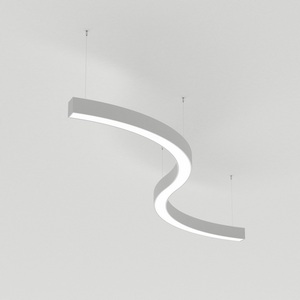 Изображение товара Подвесной линейный светильник LED SP-LINE-HANG ARC-S3535-D800-65W Day4000 (WHITE, 230V) (Arlight, Металл) 034050(1)