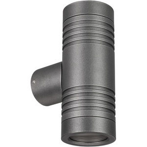Изображение товара Фасадный светильник светодиодный KT-RAY-WALL-TWIN-R46-2x3W Warm3000 (GR, 24 deg, 24V) (Arlight, IP65 Металл, 3 года) 034137