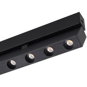 Изображение товара Трековый светильник магнитный светодиодный MAG-DOTS-FOLD-25-S600-18W Warm3000 (BK, 30 deg, 24V) (Arlight, IP20 Металл) 034221