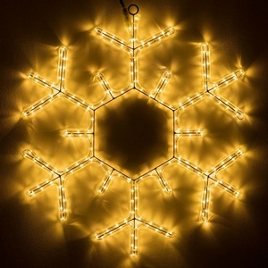 Изображение товара Световая фигура светодиодная ARD-SNOWFLAKE-M5-600x600-360LED Warm (230V, 20W) (Ardecoled, IP65) 034253