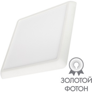 Изображение товара Накладной светильник светодиодный 4000к CL-FIOKK-S220x220-18W Day4000-MIX (WH, 120 deg, 230V) (Arlight, IP44 Пластик, 3 года) 034471