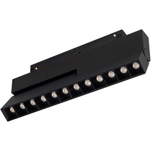 Изображение товара Трековый светильник магнитный светодиодный MAG-ORIENT-LASER-FOLD-S230-12W Warm3000 (BK, 30 deg, 48V, DALI) (Arlight, IP20 Металл) 034642(1)