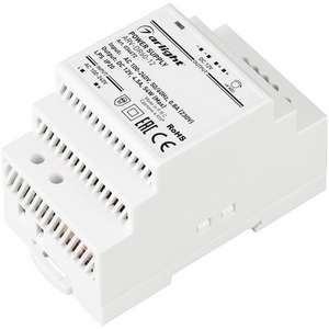 Изображение товара Блок питания ARV-DR60-12 (12V, 4,5A, 54W) (Arlight, IP20 DIN-рейка) 034672