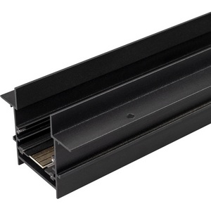 Изображение товара Трек встраиваемый (шинопровод под гипсокартон магнитный) 24V MAG-TRACK-4560-FDW-3000 (BK) (Arlight, IP20 Металл) 034680