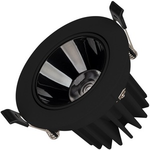 Изображение товара Светильник встраиваемый LED MS-FORECAST-BUILT-TURN-R102-12W Warm3000 (BK-BK, 32 deg, 230V) (Arlight, IP20 Металл, 5 лет) 035453