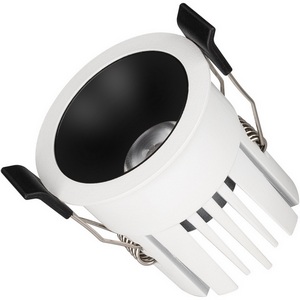 Изображение товара Встраиваемый точечный светильник светодиодный MS-ATLAS-BUILT-R58-10W Warm3000 (WH-BK, 35 deg, 230V) (Arlight, IP20 Металл, 5 лет) 035454(1)