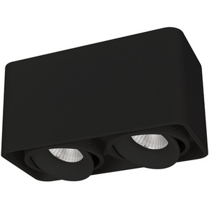 Изображение товара Накладной светильник мощностью 30 втLED SP-CUBUS-S195x100-2х8W Day4000 (BK, 45 deg, 230V) (Arlight, IP20 Металл, 3 года) 036056