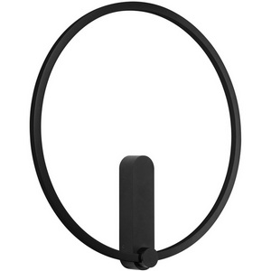 Изображение товара Настенный светильник LED SP-VINCI-RING-R400-13W Warm3000 (BK, 110 deg, 230V) (Arlight, IP20 Металл) 036506