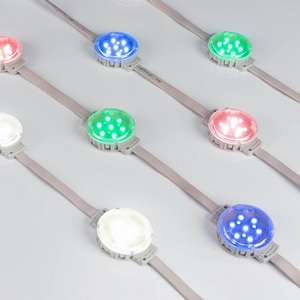 Изображение товара Модуль управляемый DMX-F10-D50 24V RGBW (2W, IP68, 120 deg) (Arlight, Пластик, 3 года) 036825