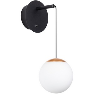 Изображение товара Настенный светильник квадратный 500 лм (светильник светодиодный) SP-BEADS-WALL-HANG-R130-6W Day4000 (BK-GD, 180 deg, 230V) (Arlight, IP20 Металл) 037065