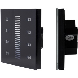 Изображение товара INTELLIGENT Сенсорная панель DALI-901-11-ADDR-3SC-DIM-DT6-IN Black (BUS) (IARL, IP20 Пластик, 3 года) 037189