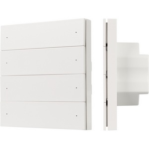 Изображение товара INTELLIGENT Кнопочная панель SMART-DMX512-801-22-8G-8SC-DIM-IN White (230V, 2.4G) (IARL, IP20 Пластик, 5 лет) 037334