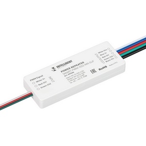 Изображение товара INTELLIGENT Усилитель SMART-PWM-1022-MIX-SUF (12-24V, 2x3A) (IARL, IP20 Пластик, 5 лет) 037406